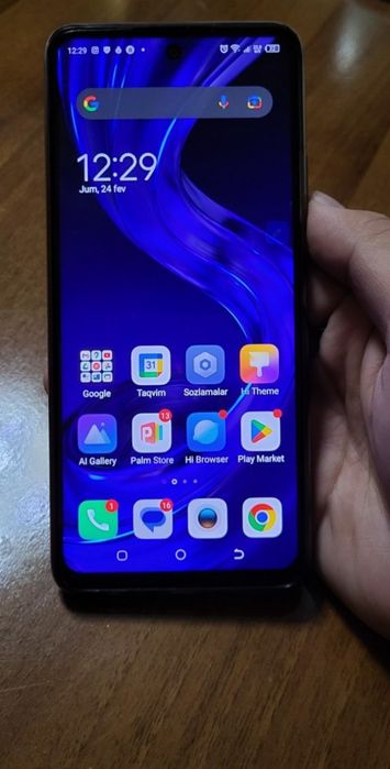 Tecno Pova 3 azgina tutilgan lekin yengide