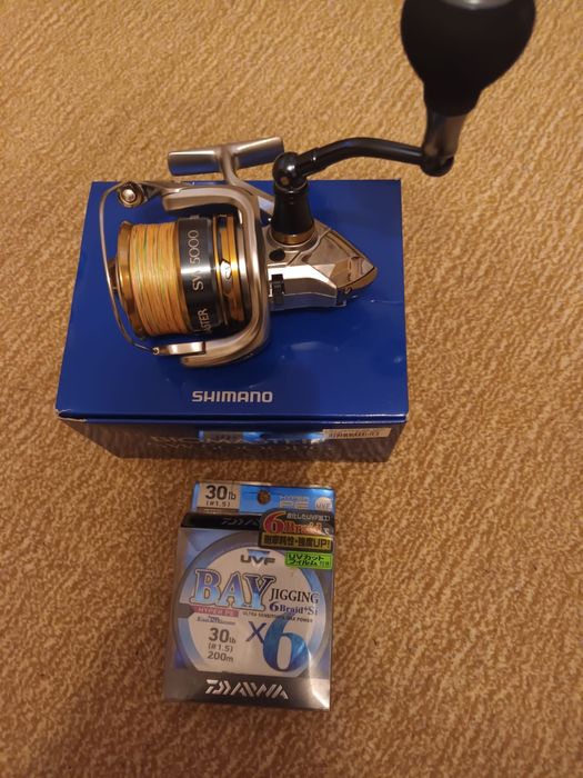 Mulineta shimao Biomaster SW5000pg, lanseta Abu Garcia Fantasista Nano