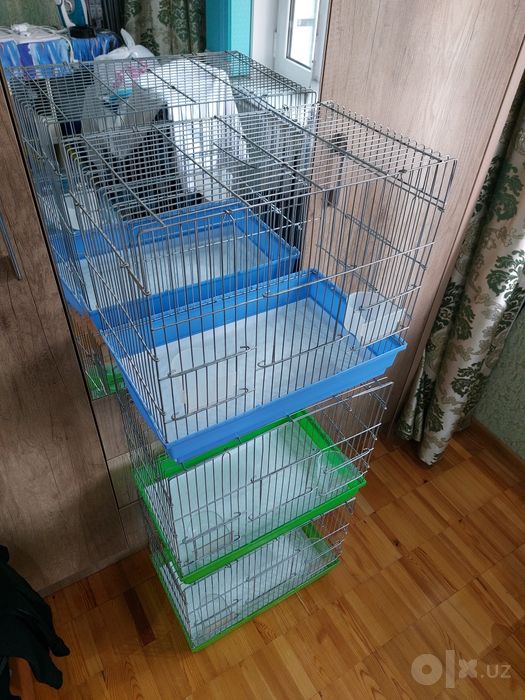 Продаются клетки для Птиц и Грызунов в хорошем состоянии цена за 1 шт.