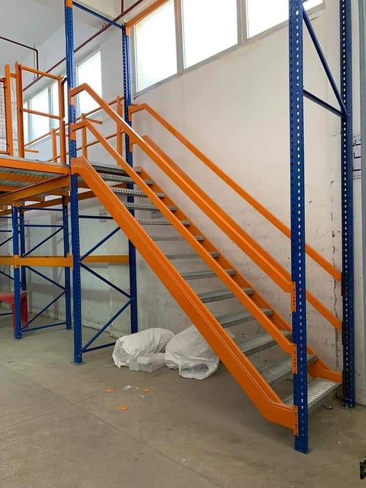 Rafturi metalice mezanin diferite dimensiuni
