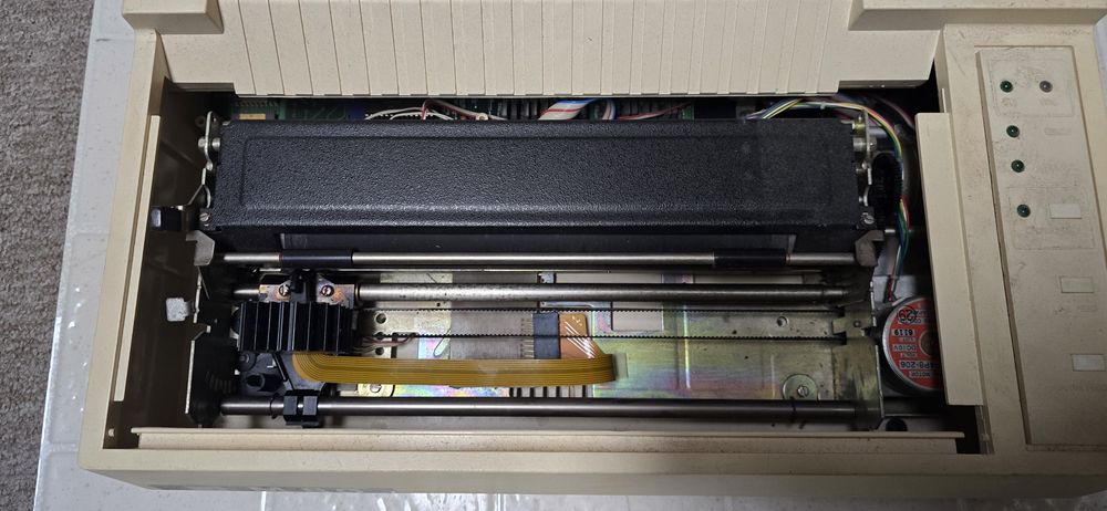 Български ретро принтер м80