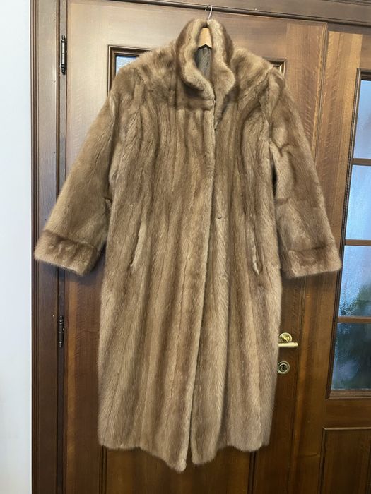 Blana vizon nurca  L-XL bej