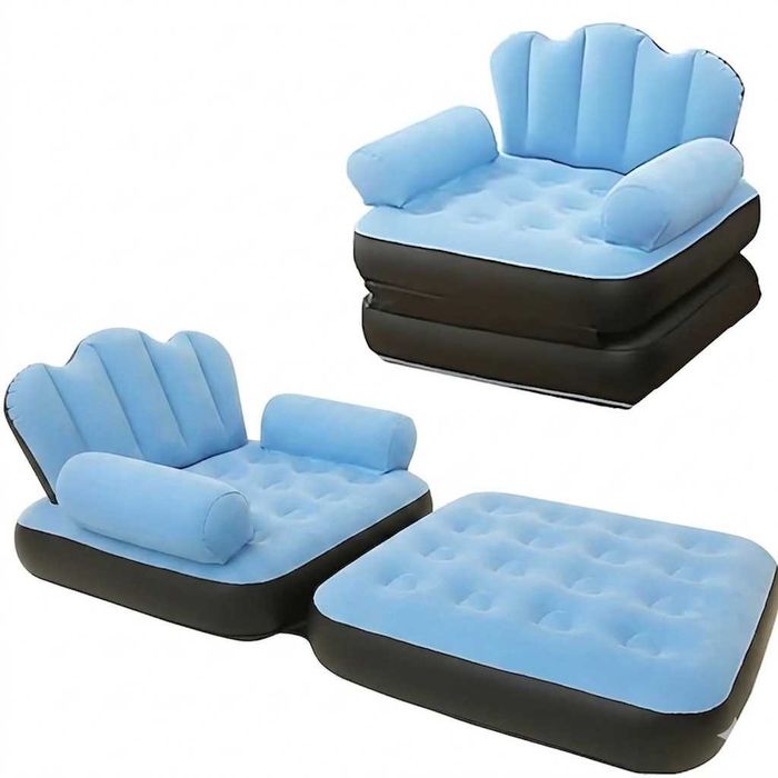 Надуваем фотьойл 5 в 1 SuperSofa