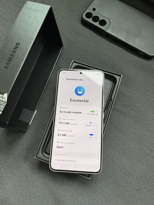 Samsung S22 5G Gold 128GB Dual Sim