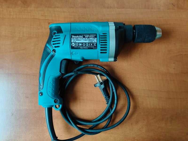 Bormasina NOUA Makita HP1631K cutie transport maner suplimentar