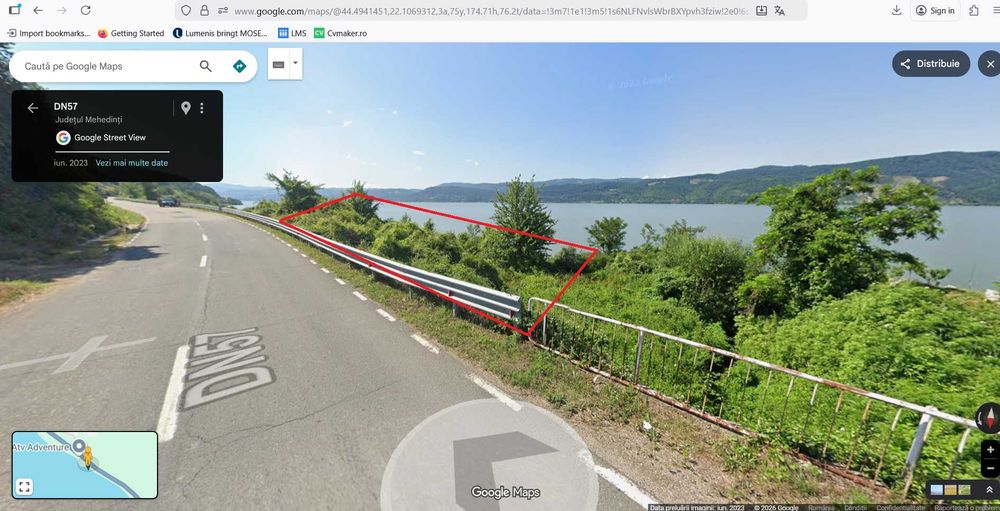 Vând teren intravilan - intrare in Svinita, Clisura Dunarii, utilitati