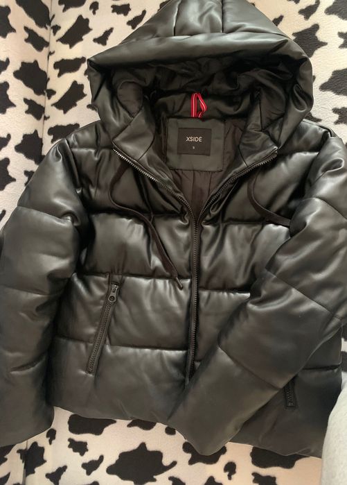 Зимно дамско кожено яке