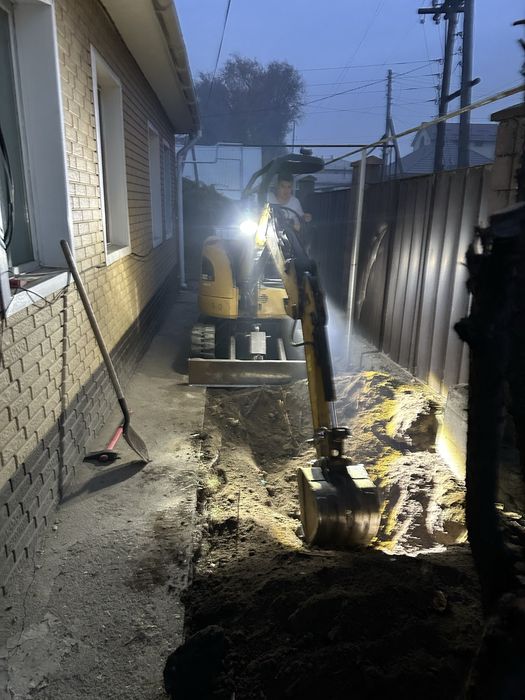 Услуги мини экскаватора аренда мини экскаватор