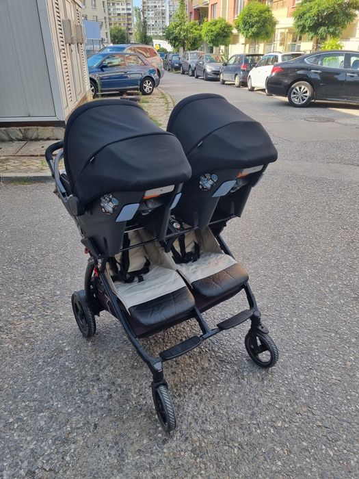 Peg Perego book  for two - столчета, адаптер, дъждобран
