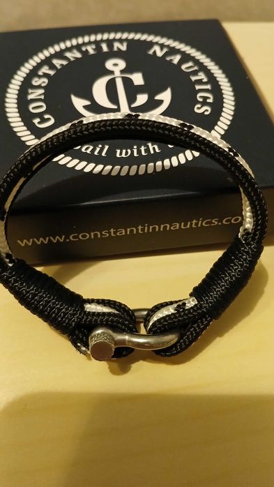 Bratara nautica  CONSTANTIN NAUTICS din sfoara, marimea 17, nou