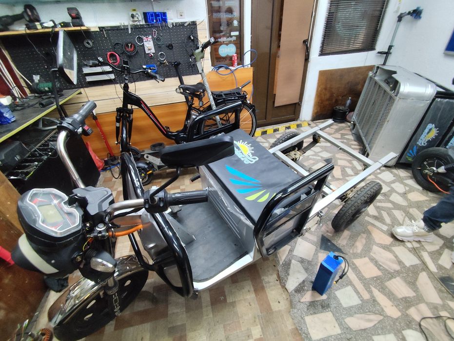 Atelier reparatii trotinete  ,scutere și biciclete electricetrice
