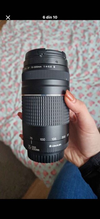 Obiectiv canon ef 75-300mm