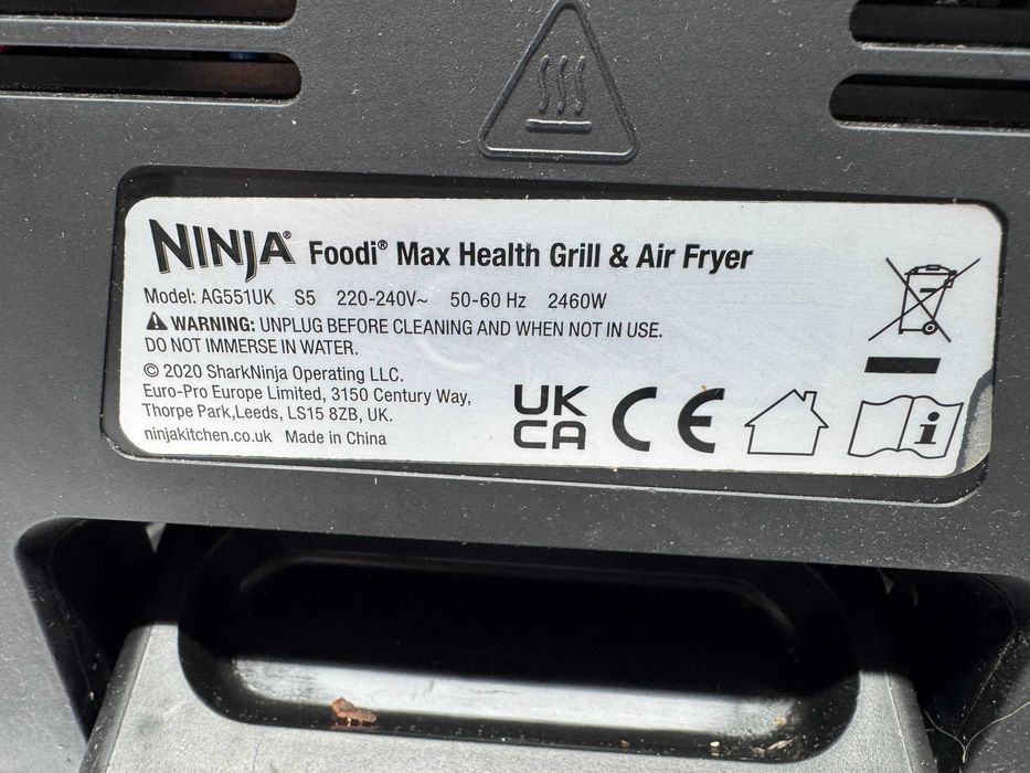 Грил и Еър Фрайър Ninja Foodi MAX Health AG551UK