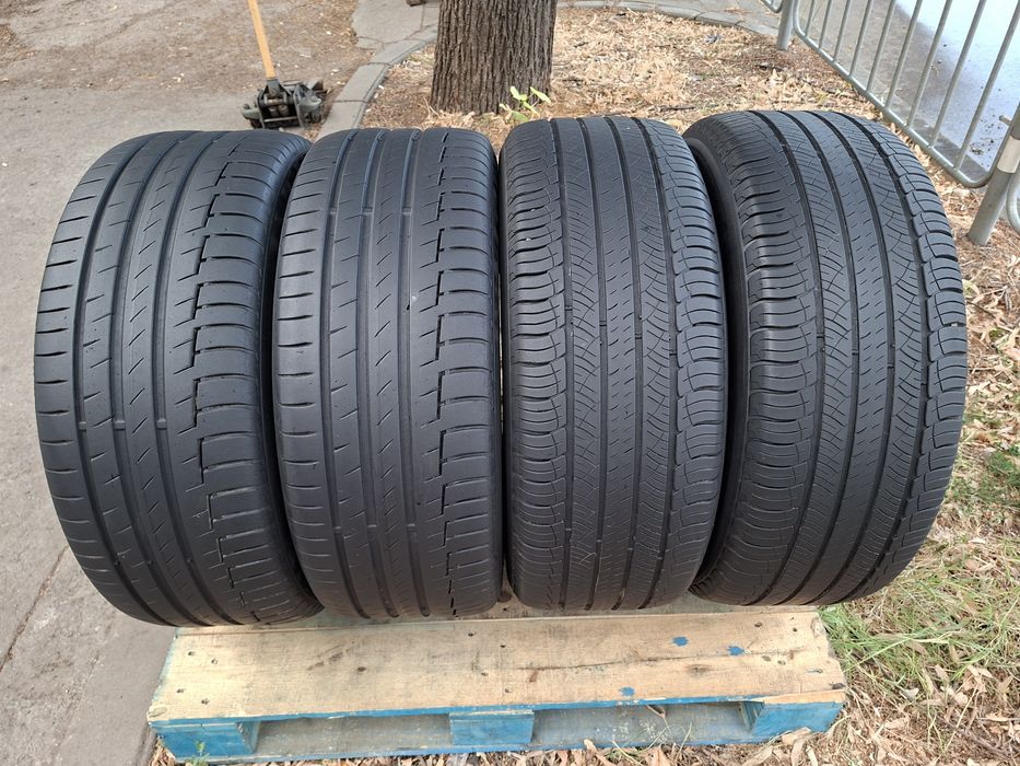 4бр. 235/55/18 Continental + Michelin Летни гуми