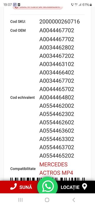 calculator CPC 3 mercedes actros mp4 nou original