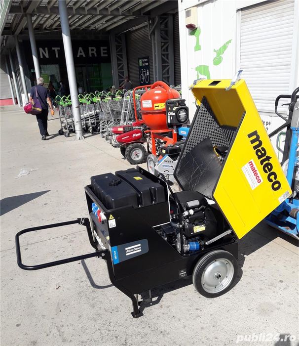 Inchiriez generatoare curent, grup electrogen benzina/diesel 6/7/8kw - 250 ron/zi