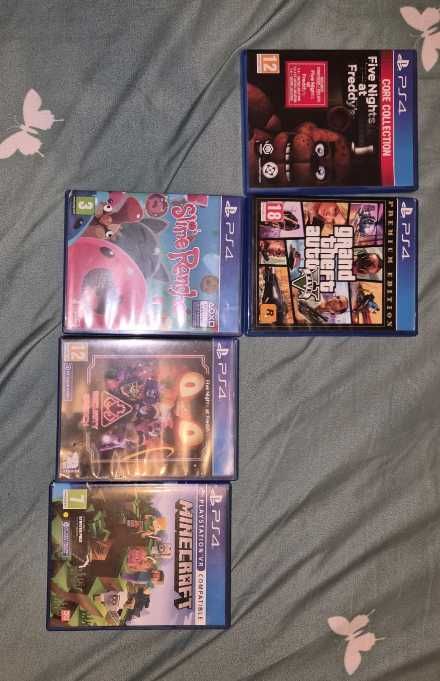 5 Jocuri PS4 Conditie buna