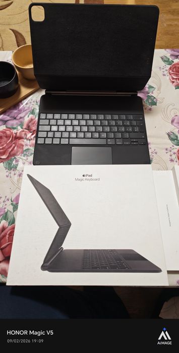 Apple Magic Keyboard iPad 12.9 Pro Black Original / Stare perfecta