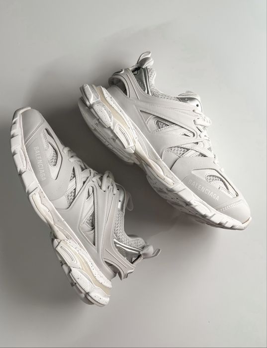 Balenciaga Track White Metallic