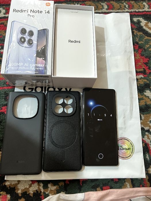 Redmi note 14 pro black 8/256gb