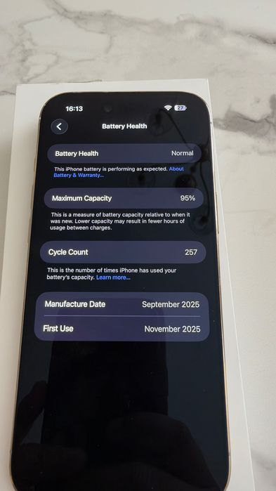 iPhone Air 256gb Gold