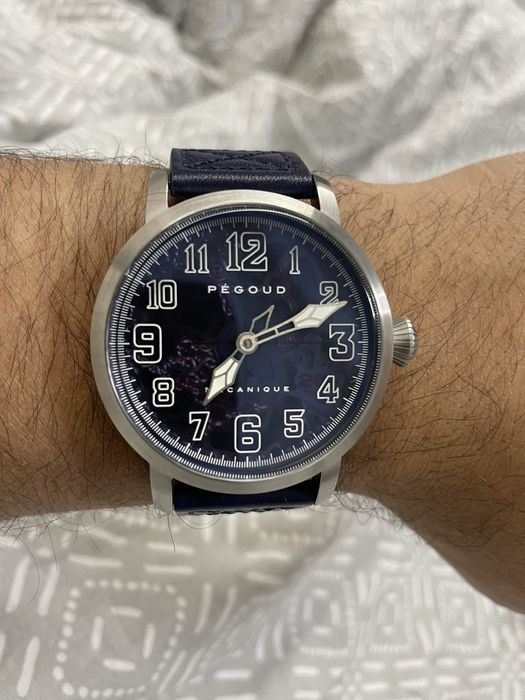 Ceas Pegoud Pilot Blue