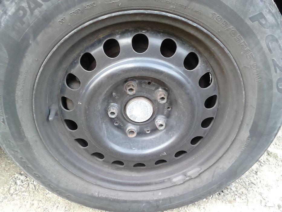 Jante Mercedes R15 cu anvelope
