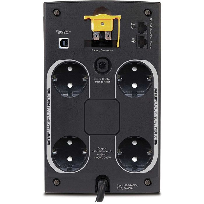 Продам ИБП APC Back-UPS 1400VA (BX1400U-GR)