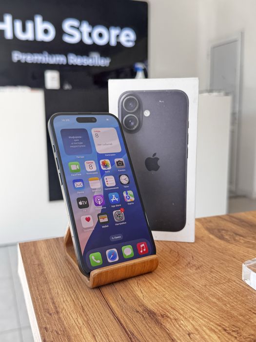 Айфон16•256гб/100%қара