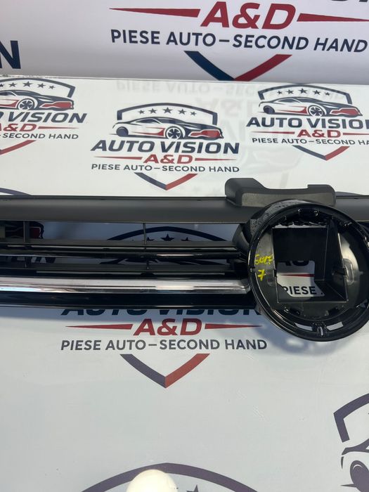 Grila Frontala/Centrala/Radiator OEM Suport Acc Vw Golf 7