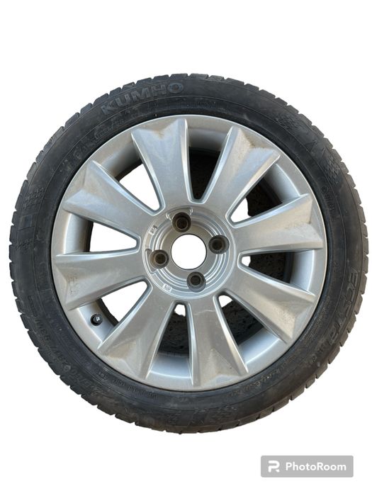 Jante aliaj originale Citroen R17 cu anvelope de vara 205 50 R17