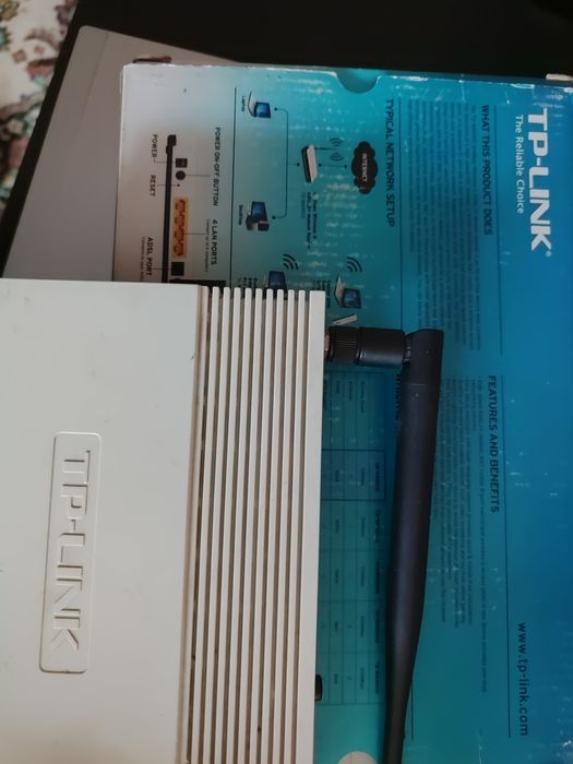 Роутер TP- Link , modem ZyXEL ADSL-2 с портамиUSB & eternet