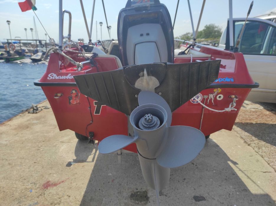 Спортна лодка Plancraft Sabre – 75 к.с. + количка