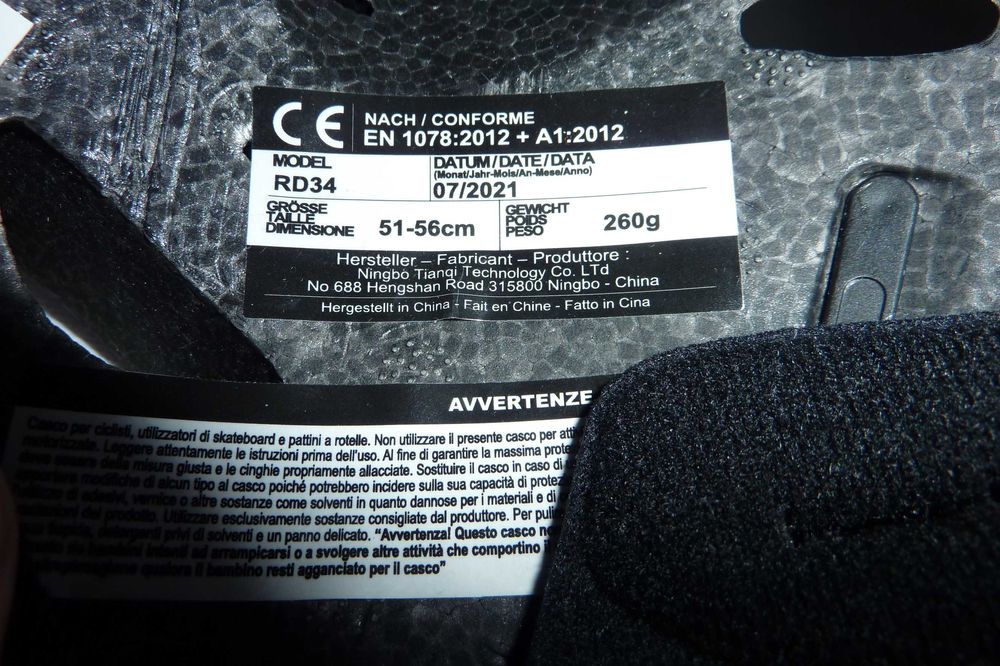 Casca Ciclism Crosswave Prime Rider 51-56 nou cu eticheta.