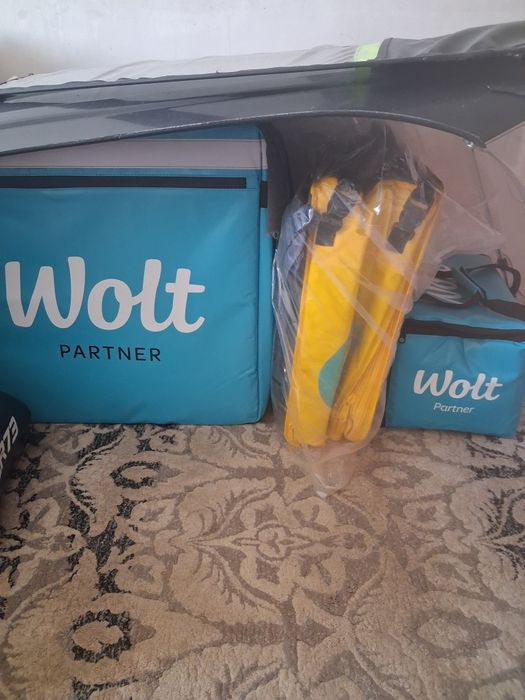 Термосумки wolt glove новые!