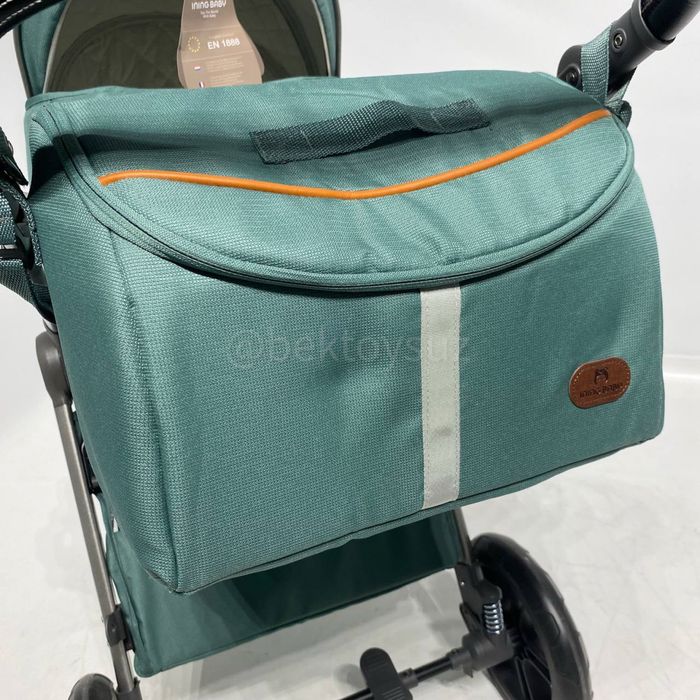 Коляска 3в1 Ining Baby X1-S PRO | Люлька + Прогулочный блок | 0–3 лет