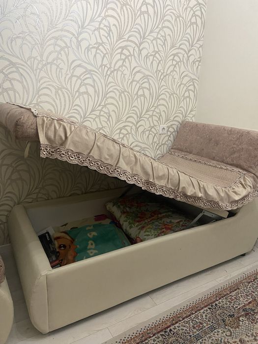 Пуф+мини диванчик