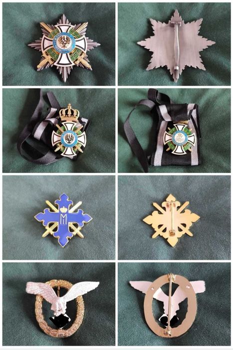 Medalii Hohenzollern, ordinul Mihai, Crucea de fier in cavaler