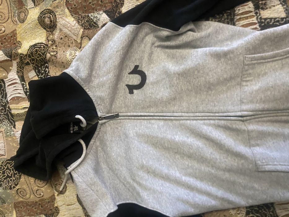 True religion jeans кофта/ zip hoodie
