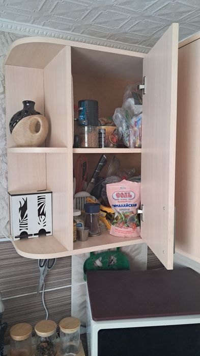 Навесной угловой шкаф 80×80 см