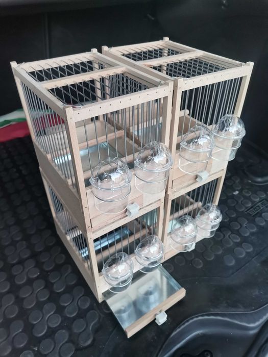 Дървени клетки и капани за птици