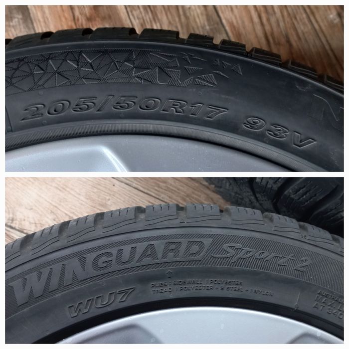 Roti Audi A3 R17 /5×112/iarna noi nouțe cu factura 2024 achizitionate