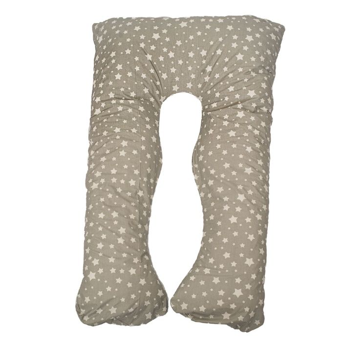 НАМАЛЕНИЕ на У-образна възглавница за бременни+калъфка в десен по избо