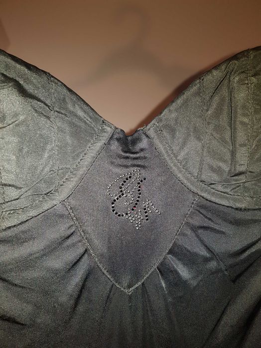 Guess by Marciano Оригинална Официална Дамска Дълга Черна Рокля