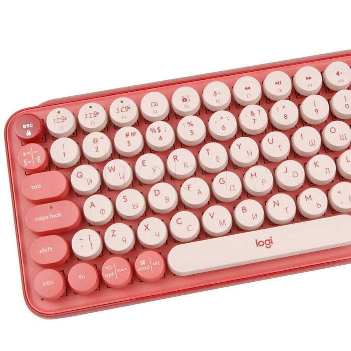 Новая Logitech POP Keys (HeartBreaker Rose)