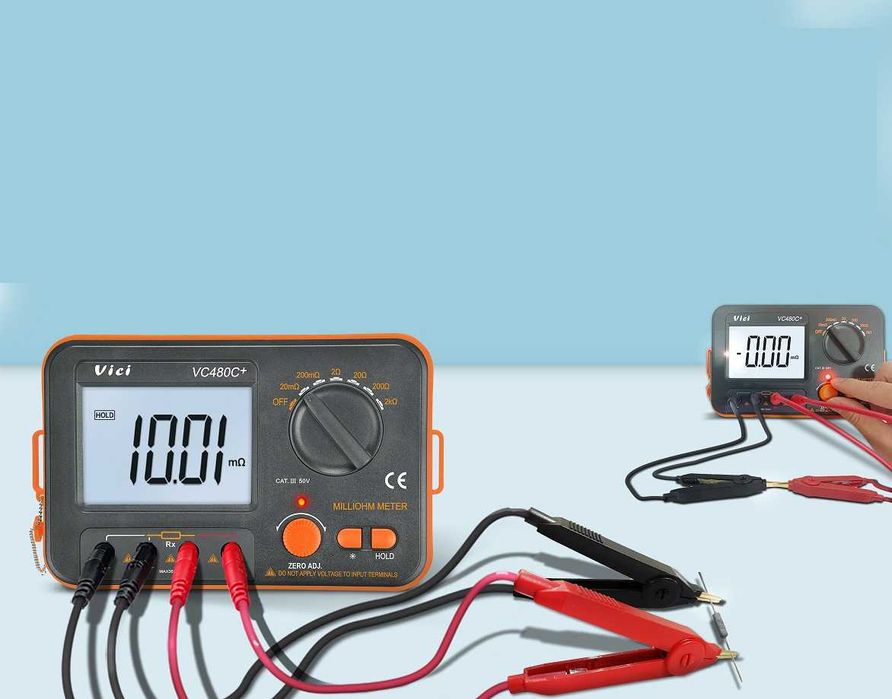 Miliohmetru VC480C+ Micro Ohmmetru