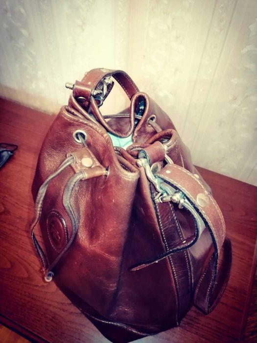 Кожаная женская сумка