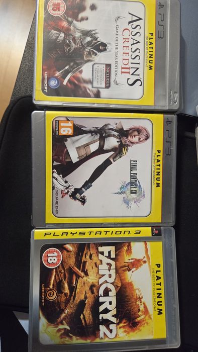 Asassins Creed 2, Final Fantasy, Farcry  2