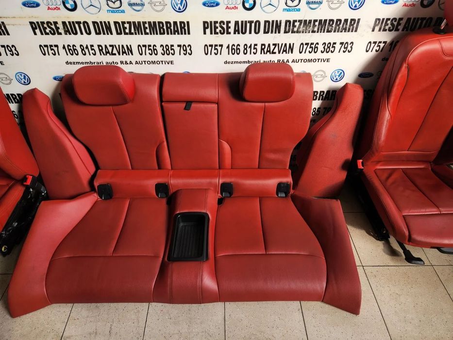 Interior Complet Scaune Tapiterie Bancheta Bmw Seria 4 Coupe Cabrio F32 F33 Volan Stanga Stare Foar