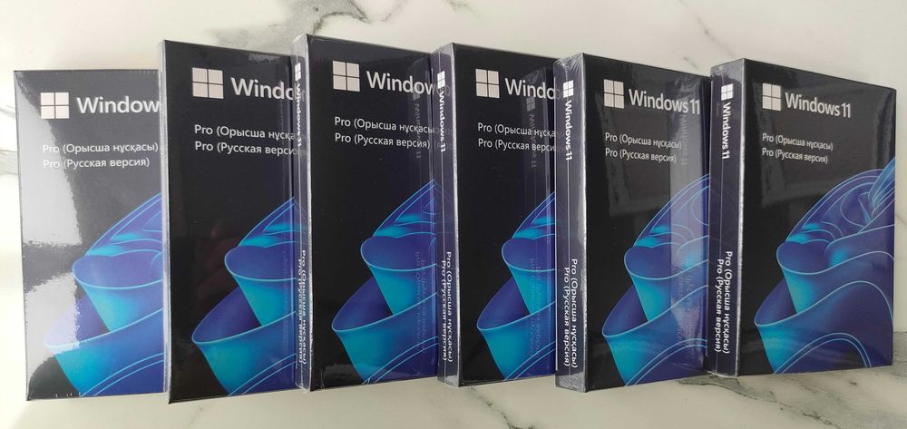 Windows 11 Pro Box only Kazakhstan 32/64 USB HAV